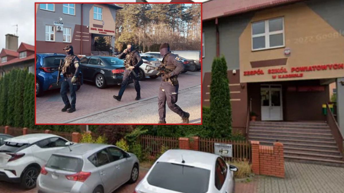 Policja szukała napastnika w Kadzidle koło Ostrołęki.