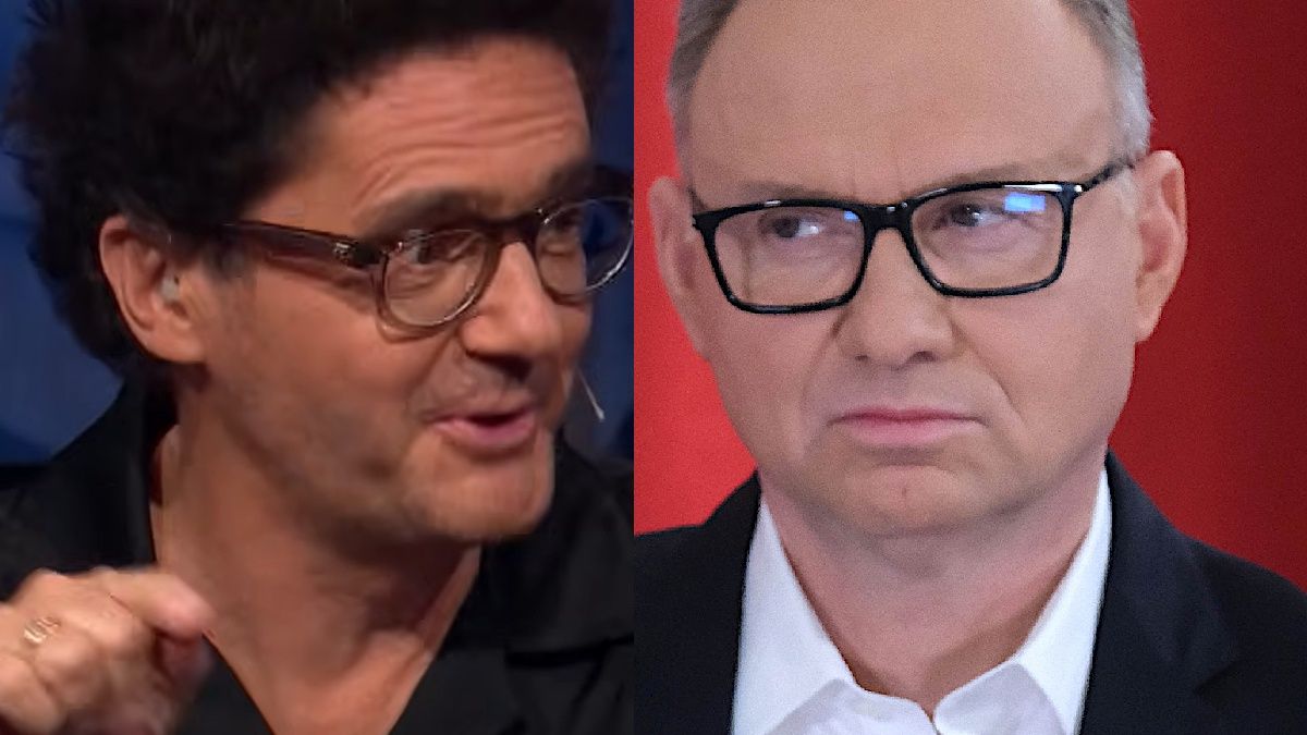 Kuba Wojewódzki i Andrzej Duda