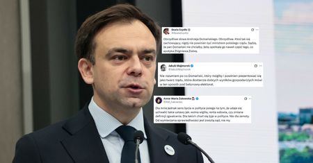 "Obrzydliwe". Lawina komentarzy po słowach Domańskiego o Ziobrze