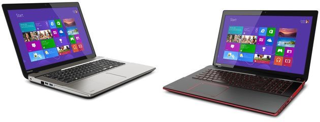 Toshiba Satellite P70 i Qosmio X70 laptopy