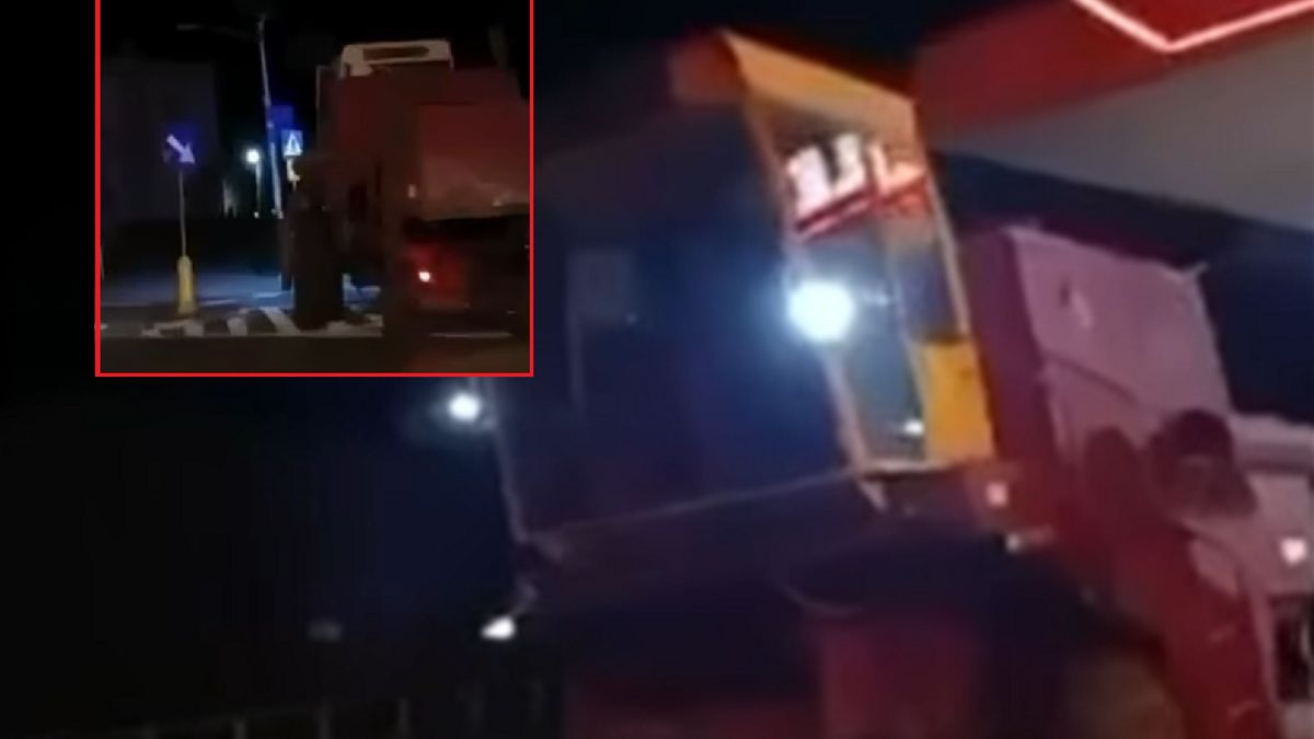 Rajd kombajnem słono będzie kosztować jego kierowcę