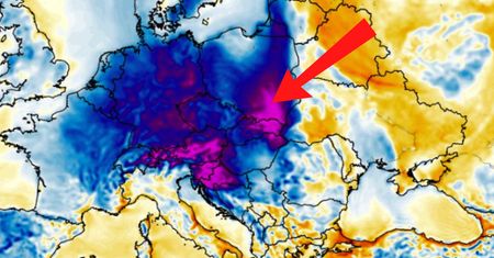 Fiolet na mapie Polski. Druzgocące wieści. Synoptycy podają
