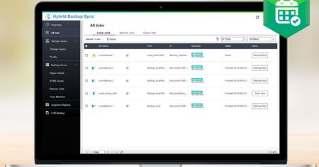 QNAP Hybrid Backup Sync - wyższy poziom zarządzania
