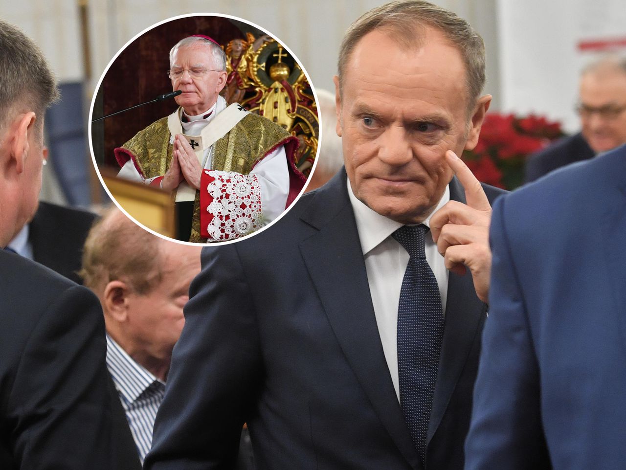 Tusk już nie klęczy. Taki ma plan na odpartyjnienie Kościoła