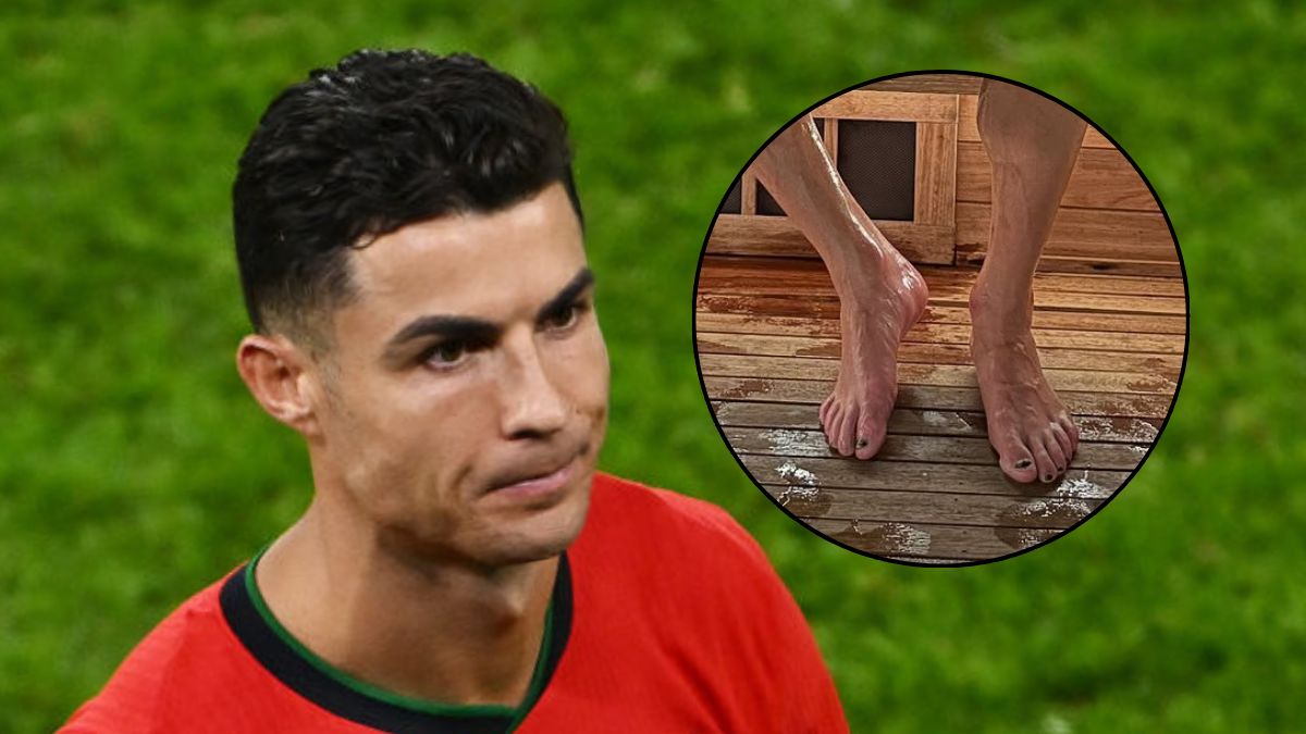 Cristiano Ronaldo pokazał zmęczone stopy. Podolożki zabrały głos