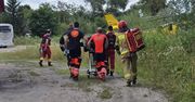 Gołków: Mężczyzna spadł z wysokości. Na pomoc ruszyli strażacy, ratownicy i załoga LPR