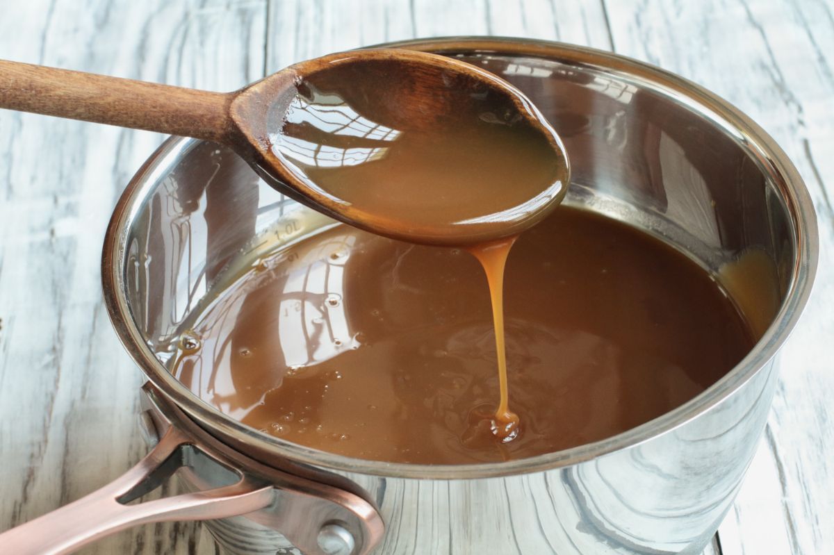 A homemade, fit version of salted caramel that your family will love.