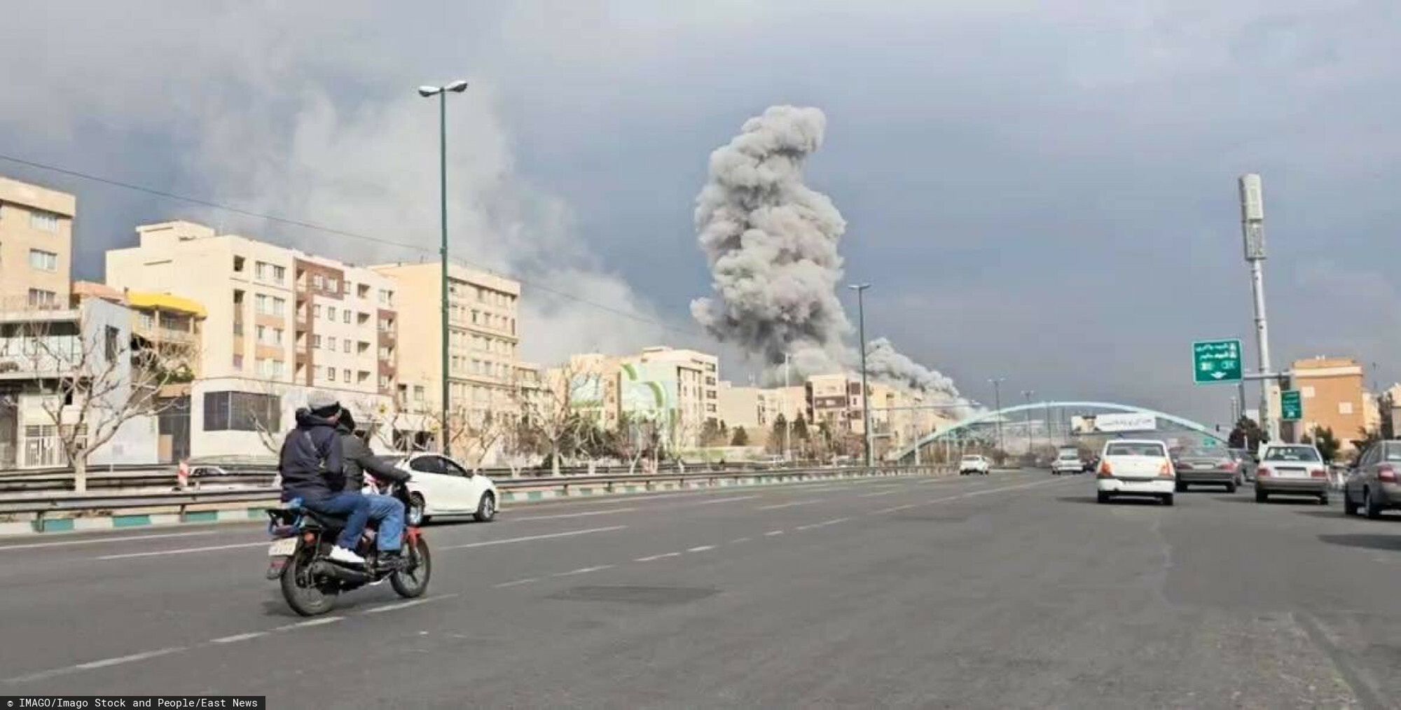 Teheran w ogniu. Władze podały liczbę zabitych cywilów Kép