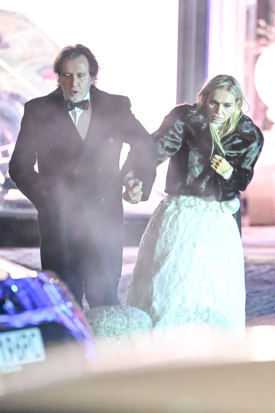 Monika Olejnik i Tomasz Ziółkowski za kulisami Balu TVN