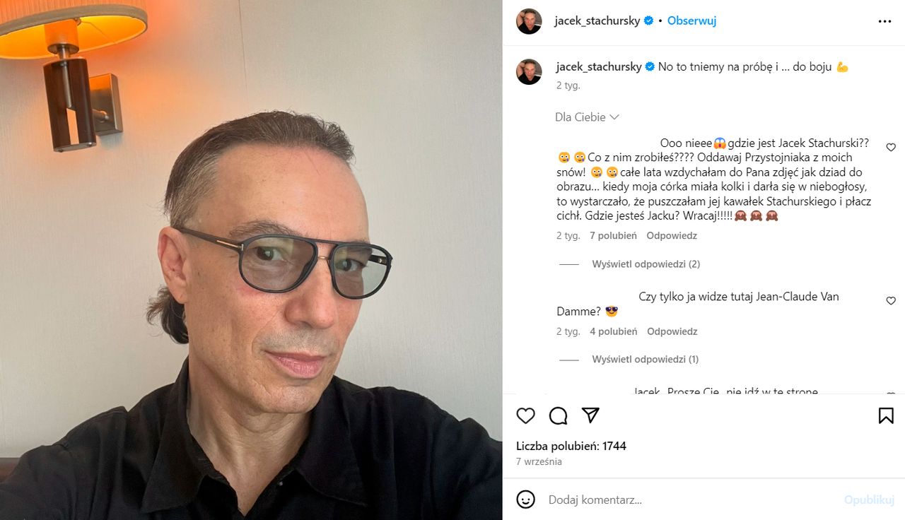 Czy Stachursky przypomina Jean-Claude Van Damme'a?