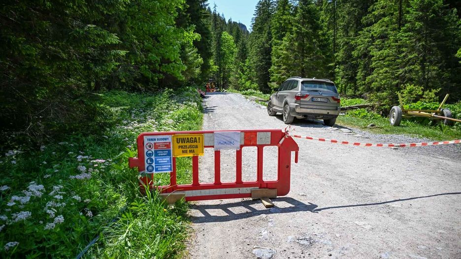 Remont w Dolinie Kościeliskiej