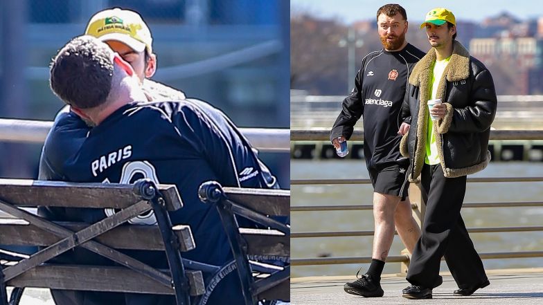 Sam Smith całuje się z chłopakiem