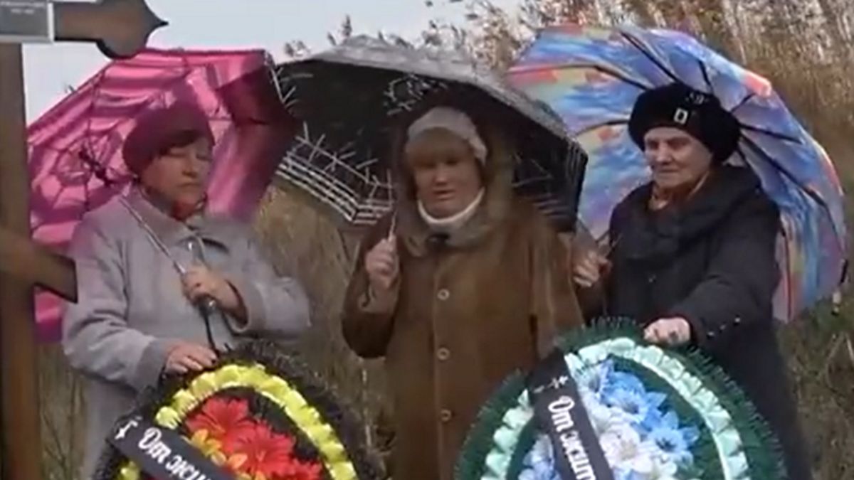 Rosjanki zorganizowały pogrzeb dla Joe Bidena