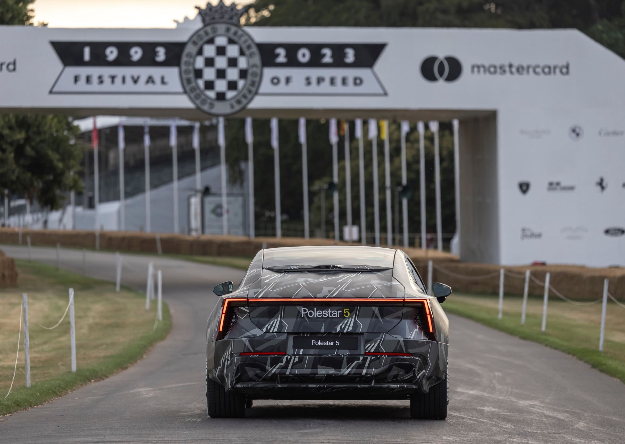 Polestar 5 podczas Festiwalu Prędkości Goodwood 2023