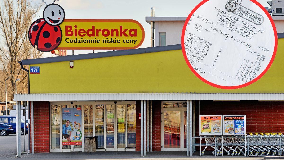 Spojrzałem na paragon z Biedronki i złapałem się za głowę. Tego jeszcze nie grali