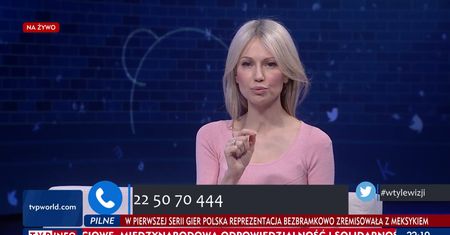 Magda Ogórek ostro o piłkarzach Arabii Saudyjskiej. Riposta musiała zaboleć