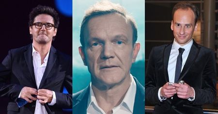 Cezary Pazura w "Ślepnąc od świateł" zagrał hybrydę Kuby Wojewódzkiego i Dariusza K.?