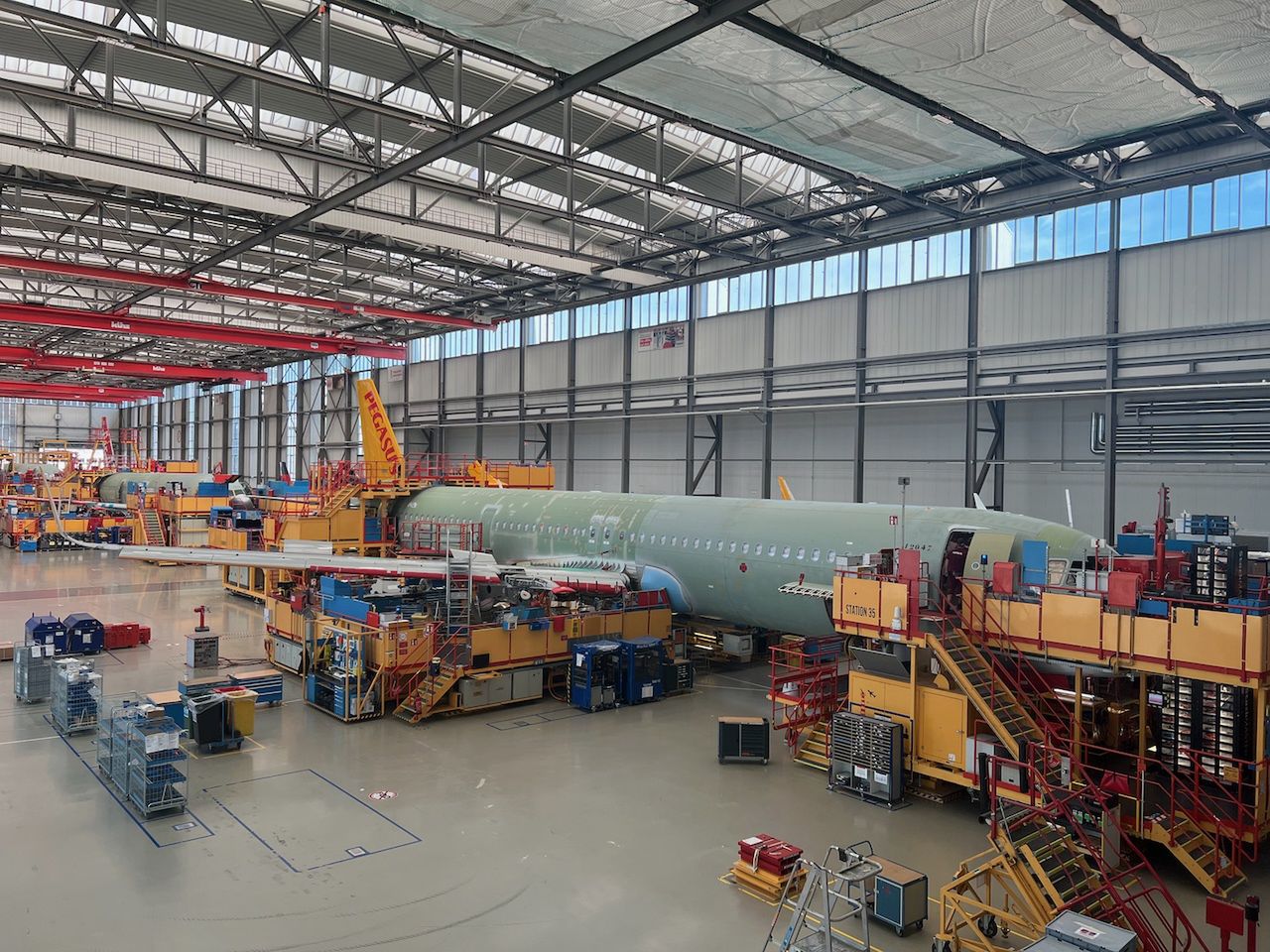 Fabryka Airbusa w Hamburgu