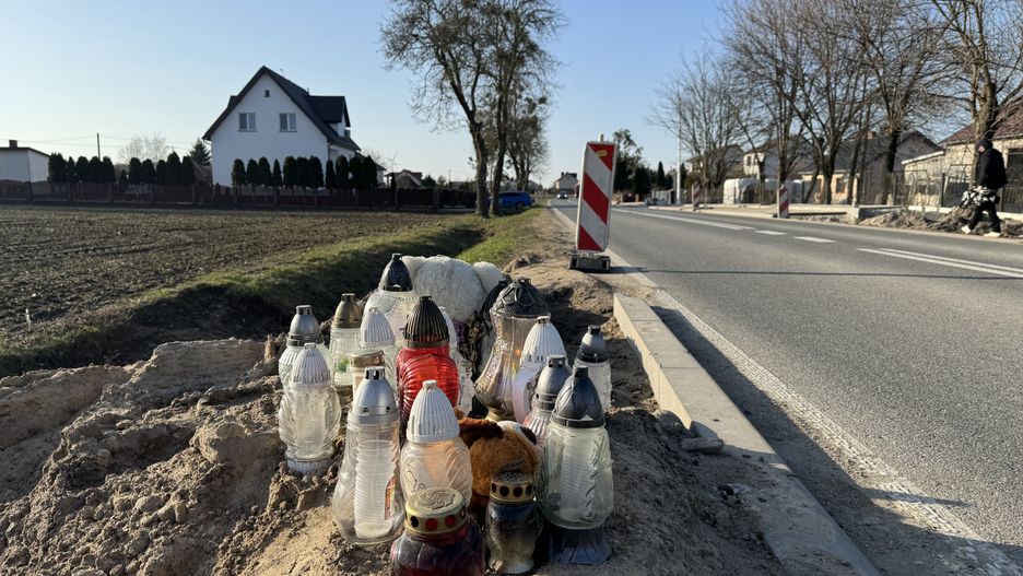 Obiecanowo. Miejsce wypadku, gdzie zginął Oliwierek