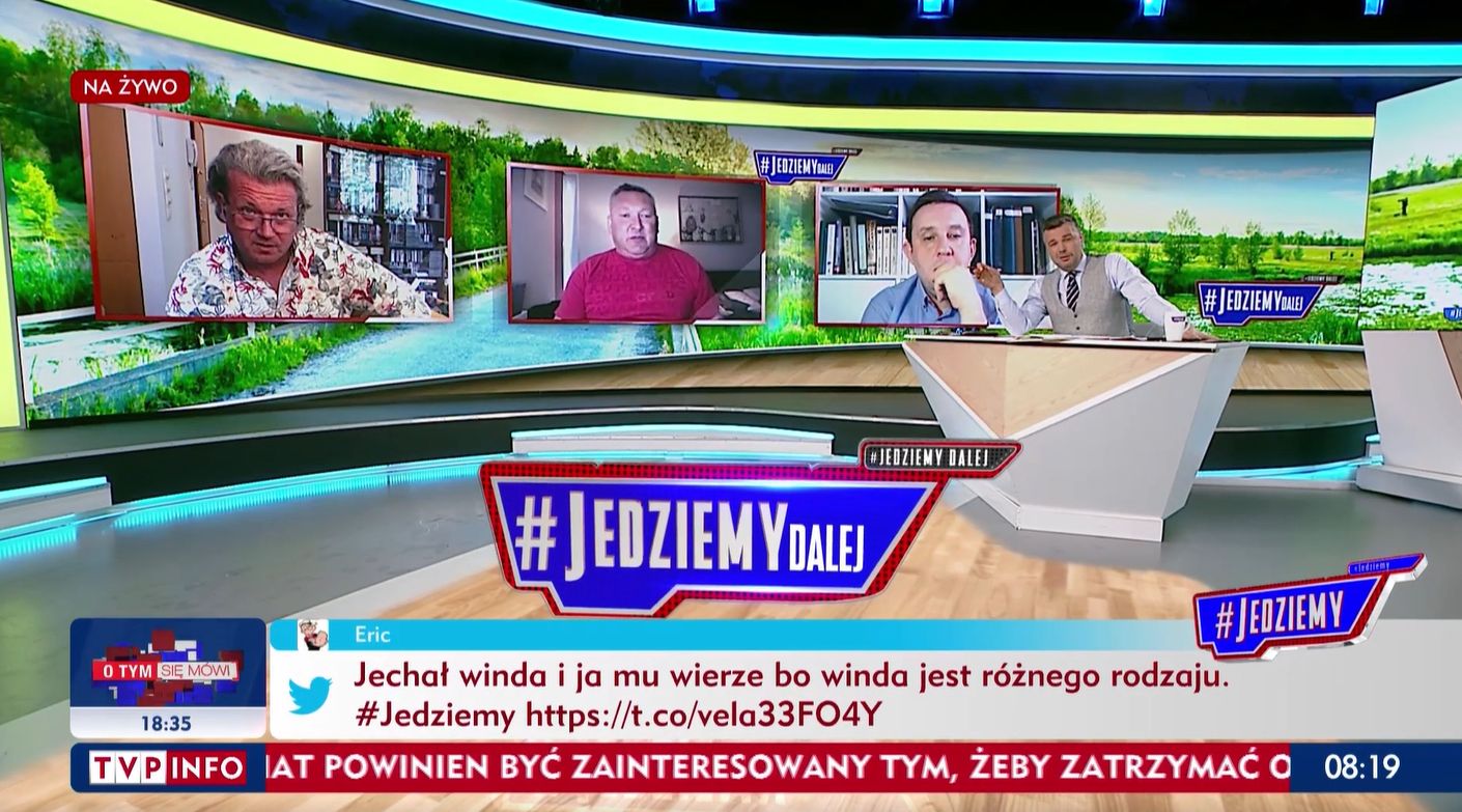W TVP Info komentują aferę z Sebastianem Fabijańskim i Rafalalą