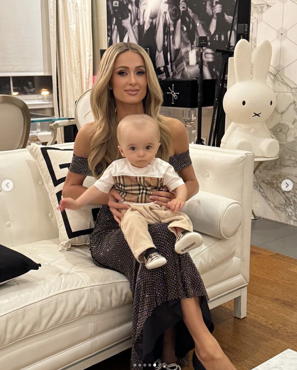Paris Hilton z synem