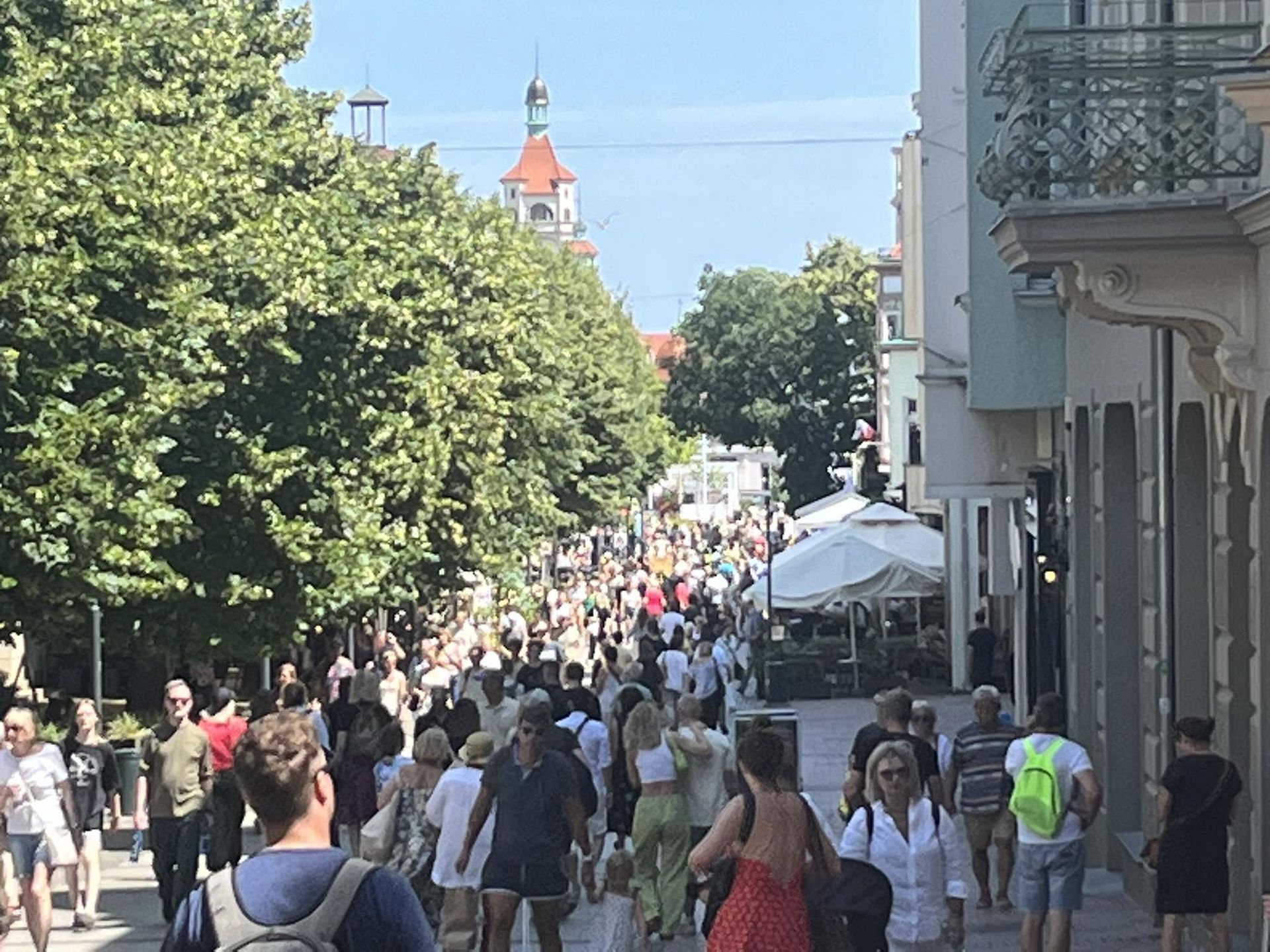 Na Moniaku morze ludzi