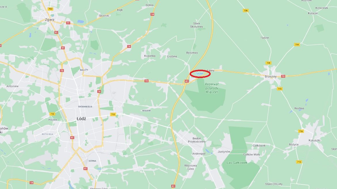 Zablokowana dk 72 po karambolu z udziałem 5 samochodów 