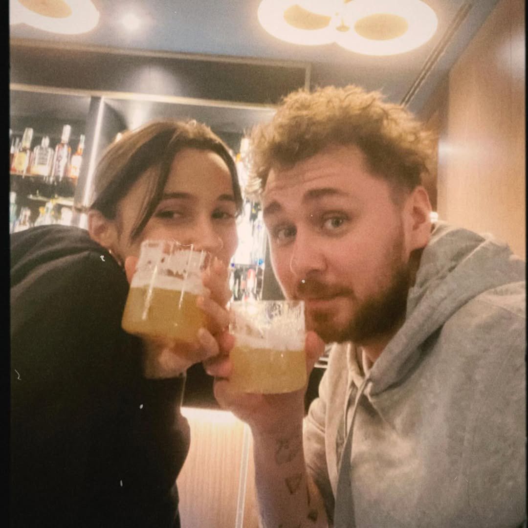 Carla Fernandes z ukochanym