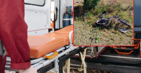 Nastolatkowie rozbili się motocyklem na drzewie