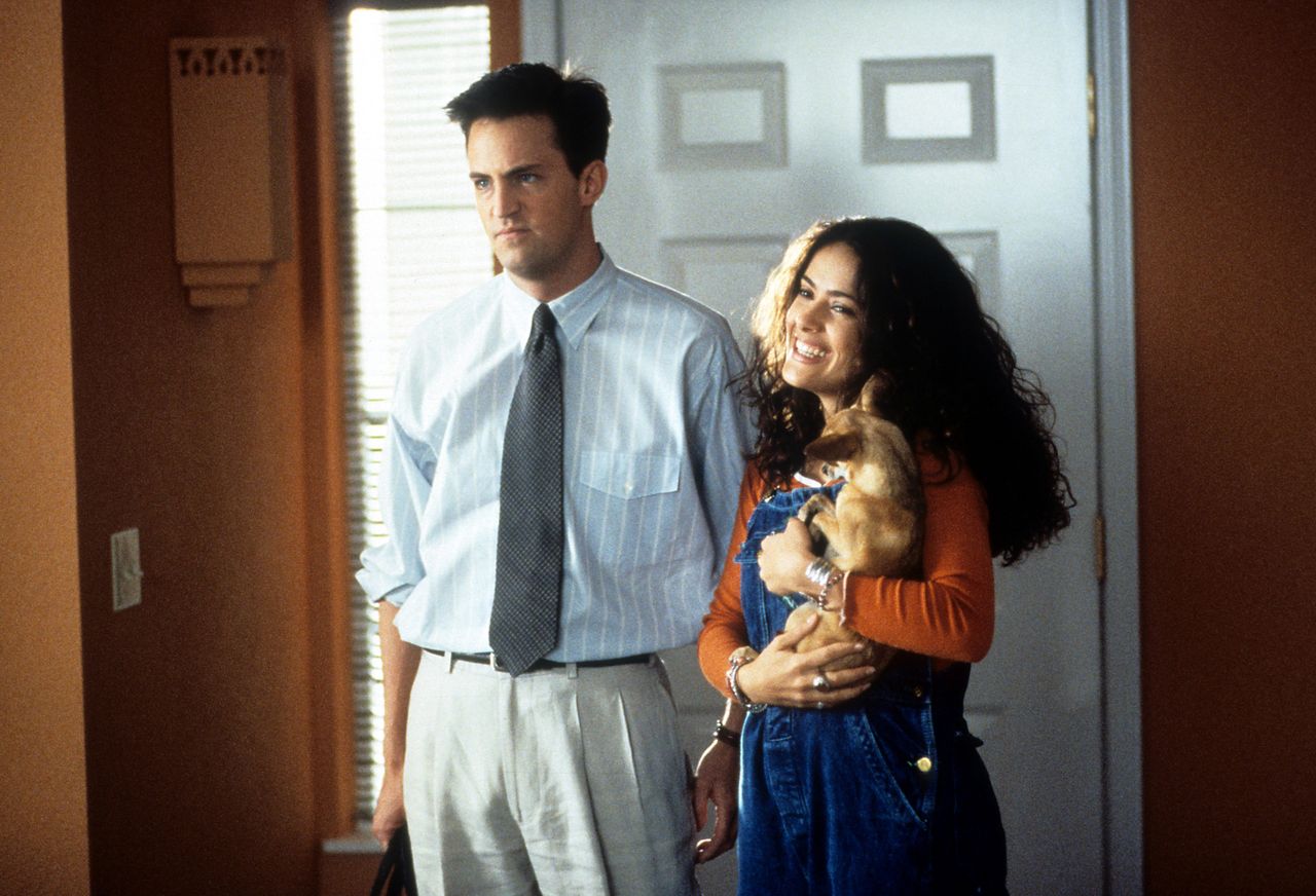 Matthew Perry and Salma Hayek in a charming romantic comedy.