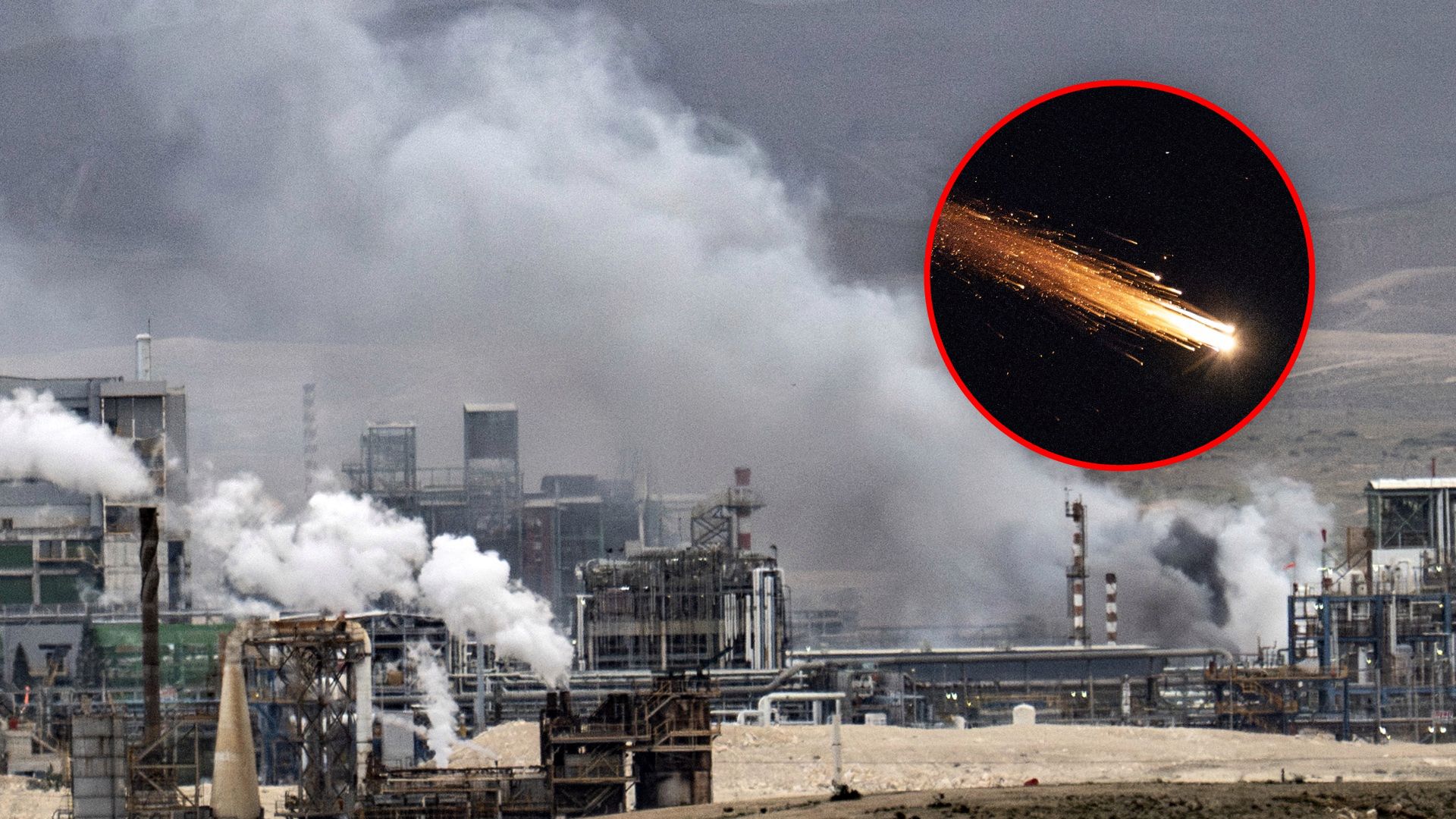 Izrael ponownie zaatakowany. Pożar w fabryce agrochemicznej