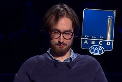 Banalne pytanie w "Milionerach". A i tak musiał poprosić publiczność