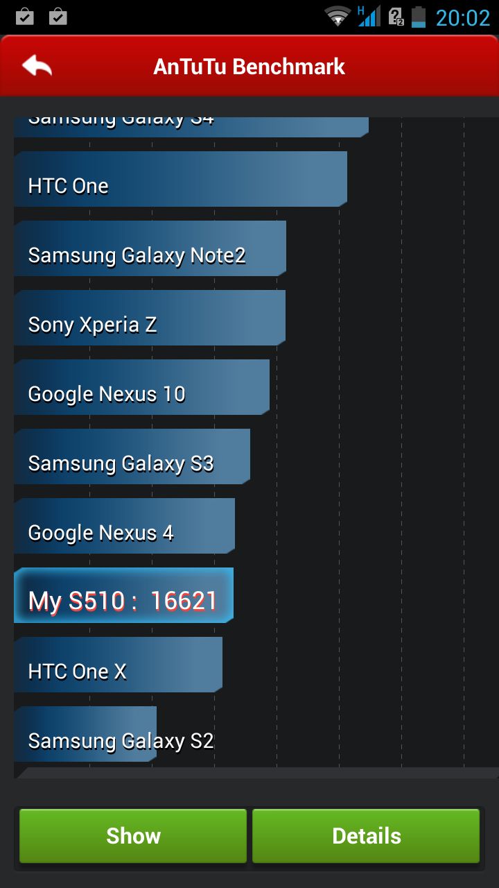 Acer Liquid S1 - test 25