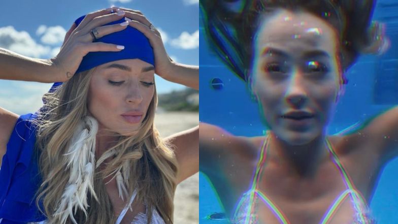 Marcelina Zawadzka pokazała się w koronkowej bieliźnie