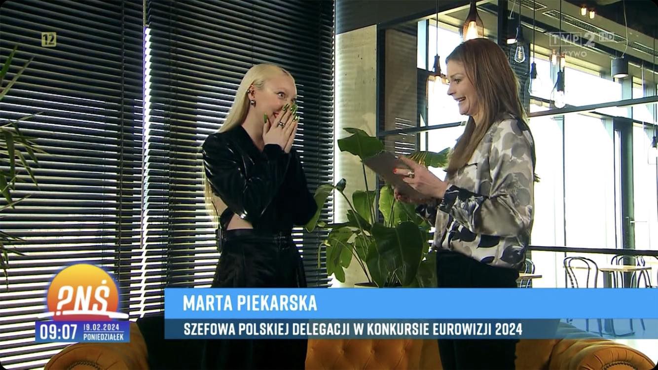 Tak Luna zareagowała na to, że jedzie na Eurowizję