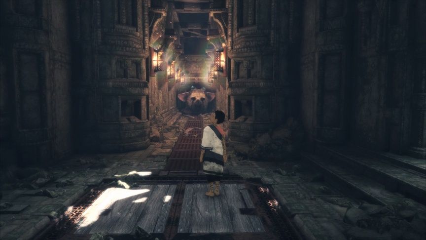 The Last Guardian - mroczne korytarze