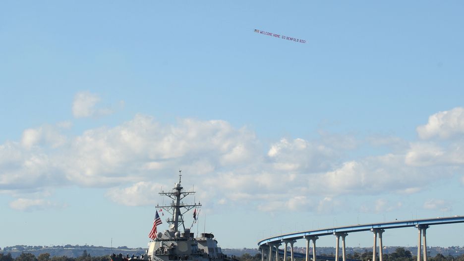Niszczyciel USS Benfold pojawił się w Cieśninie Tajwańskiej
