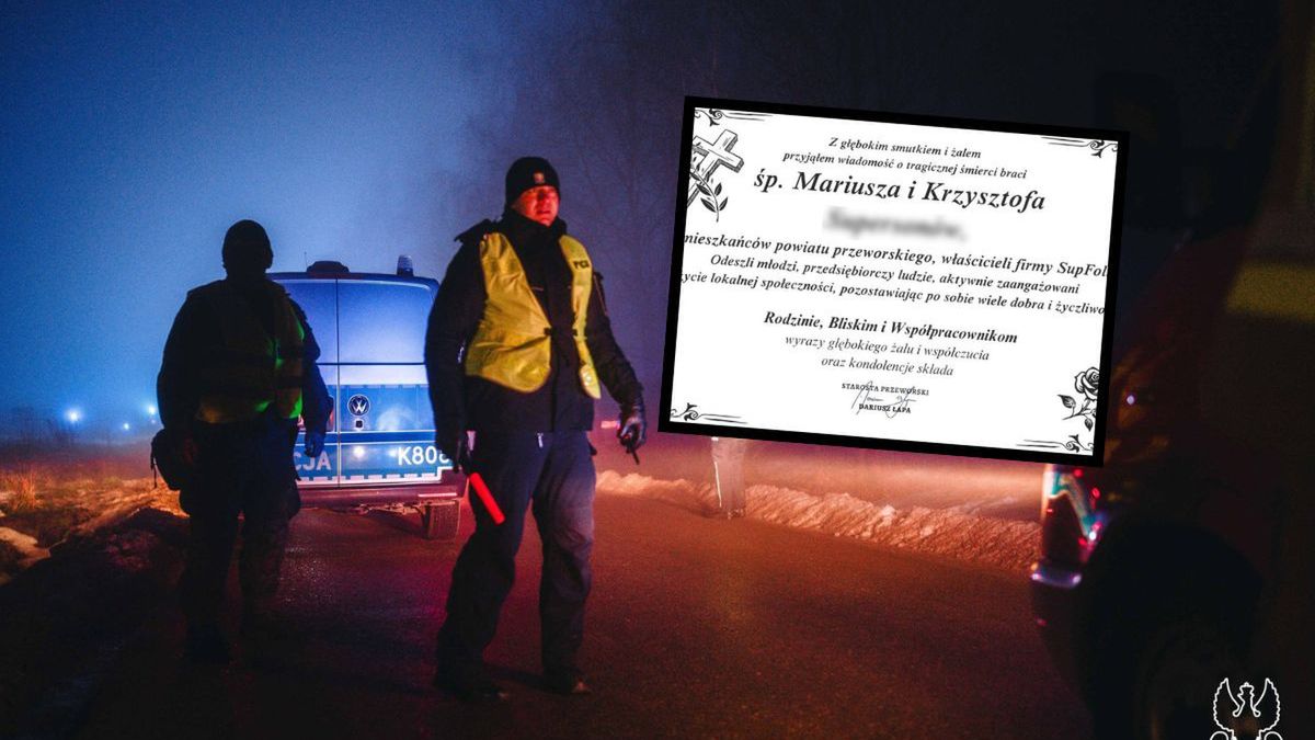 Śmigłowiec runął. Zginęli dwaj bracia