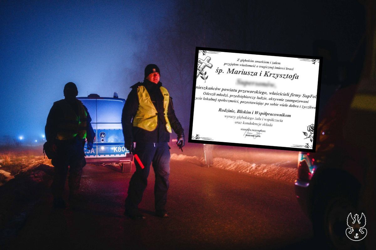 Katastrofa śmigłowca. Wiadomo, kim były ofiary. To znani w regionie bracia