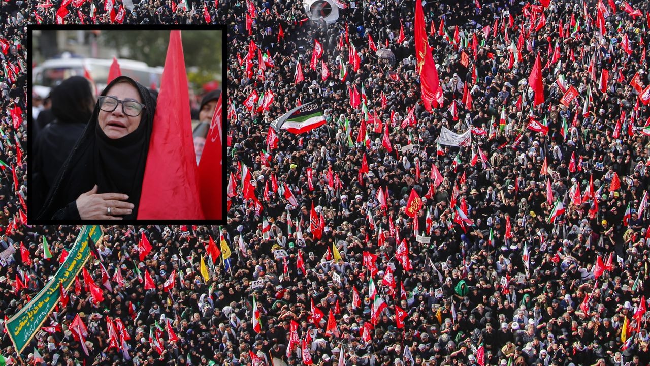Tłumy wyszły na ulicę. Tak uczczono zmarłego przywódcę Iranu