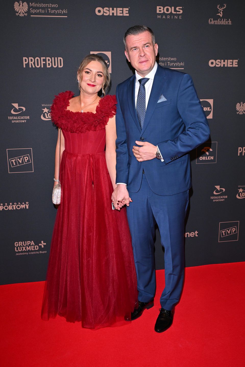 Witold Bańka z żoną