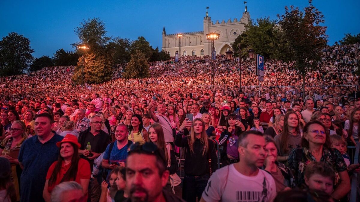 Tłumy na koncercie Lato z Radiem i Telewizją Polską w Lublinie