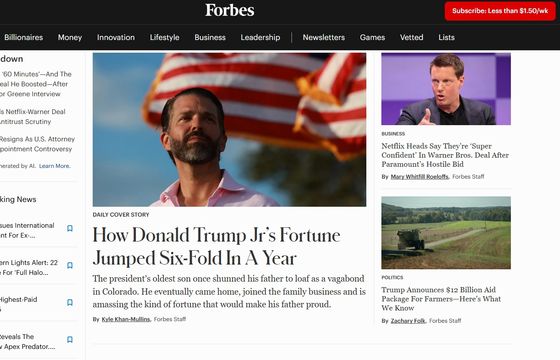 "Forbes" zwolnił kilkudziesięciu autorów