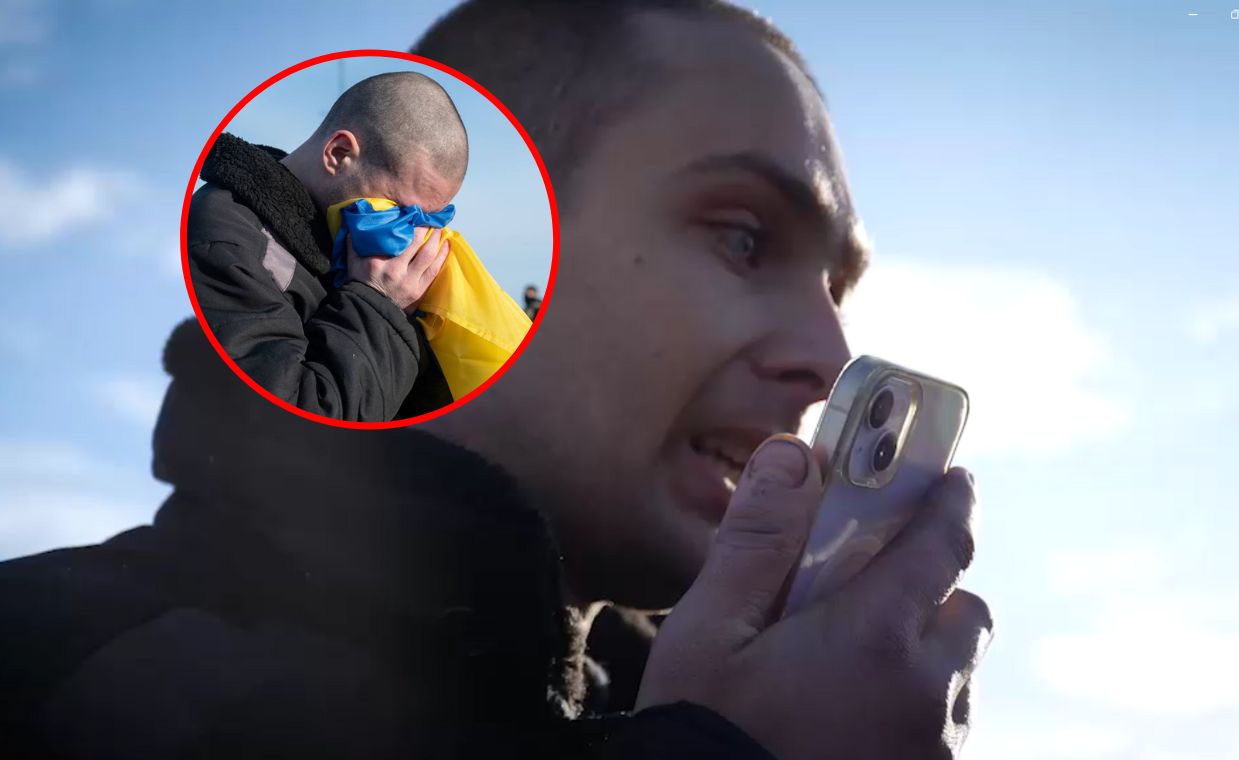 Ukrainian soldiers and civilians return home: Emotional video reveals ex-prisoner contacting father