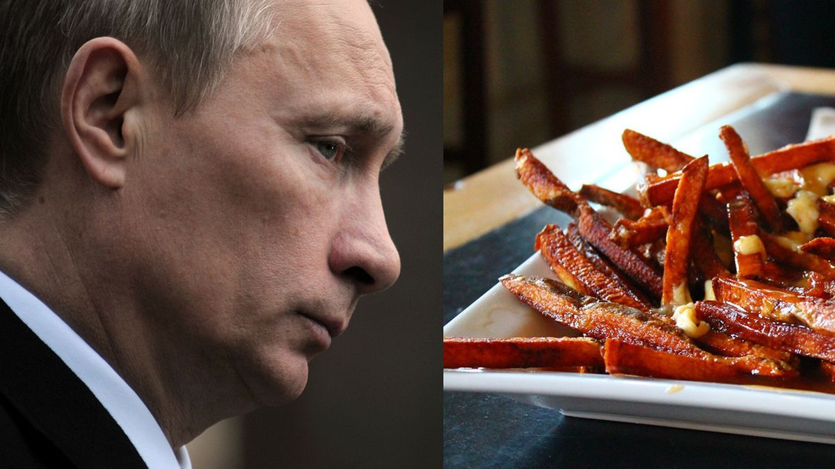 Co wspólnego ma Putin z Poutine? Nieporozumienie w sieci 