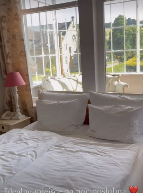 Apartament małżeński w pałacu w Brunowie
