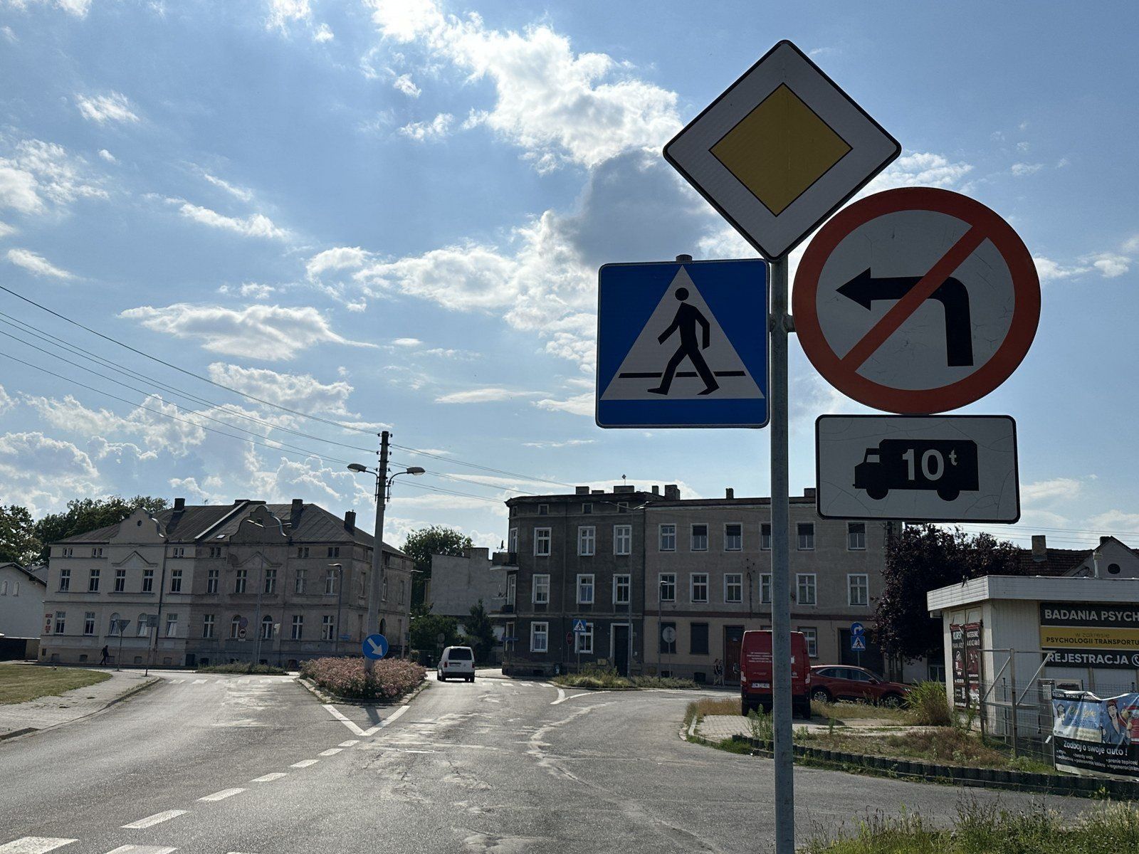 Rondo przy Opalińskich w Lesznie