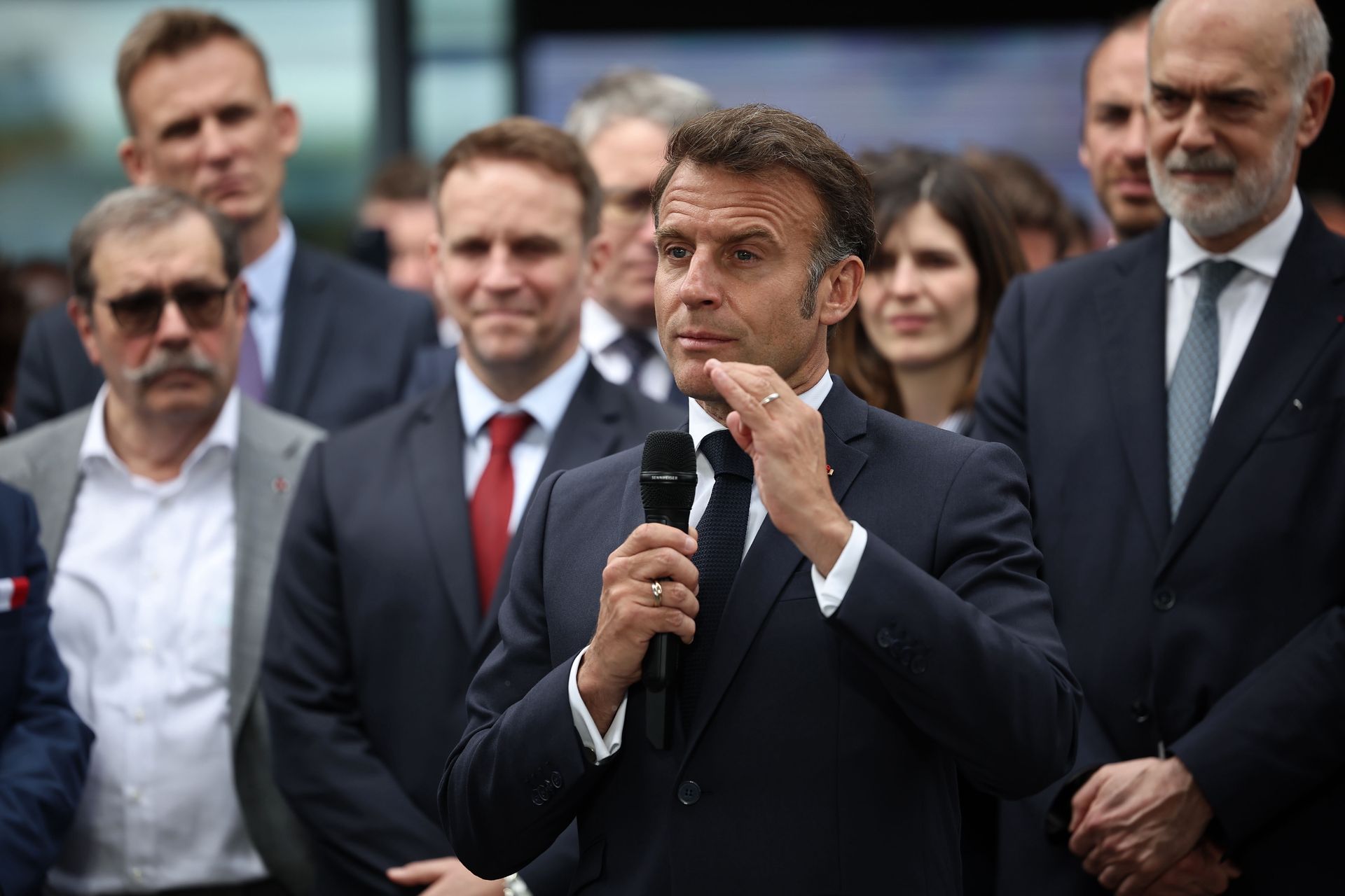 Francja podzieli się bronią jądrową? Macron zabrał głos