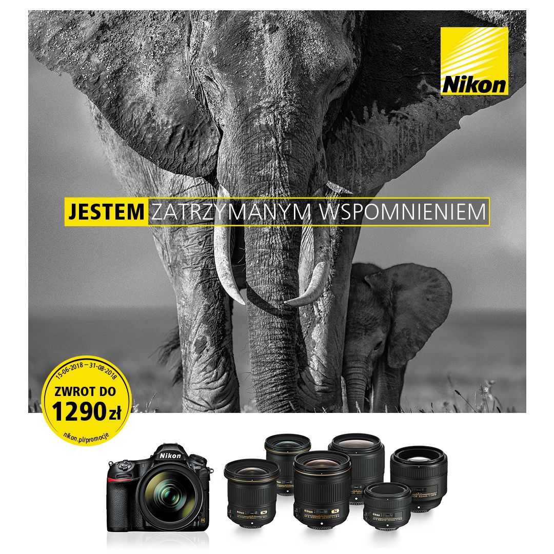 Nikon ogłasza promocję cashback na wybrane aparaty i obiektywy 2
