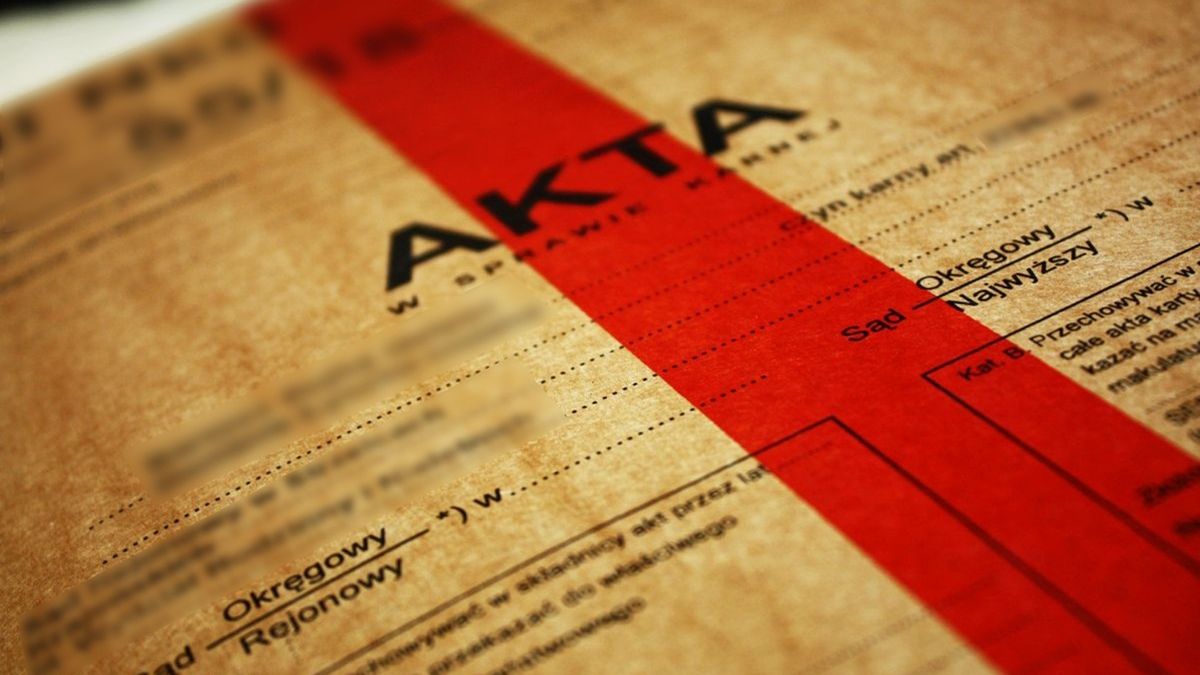 Akta sprawy - foto ilustracyjne